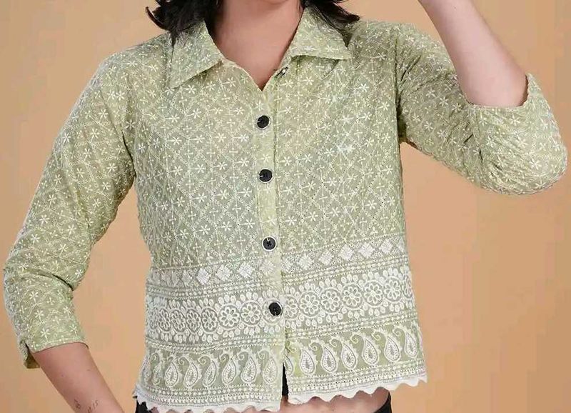 Stylish Embroidered Top