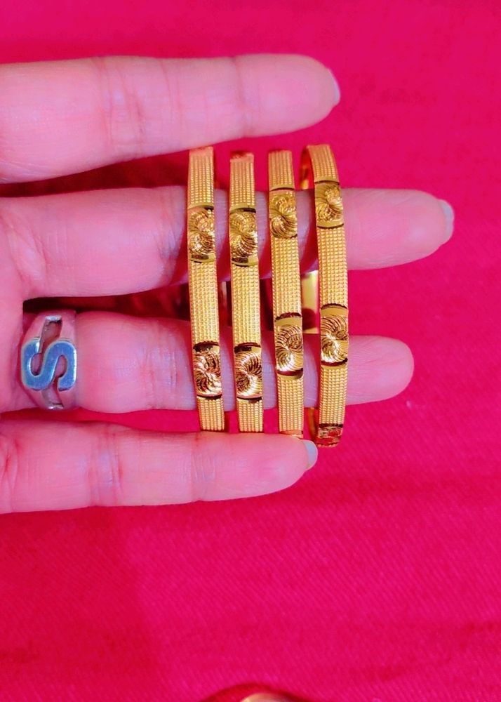 A bangle that never gets polished.