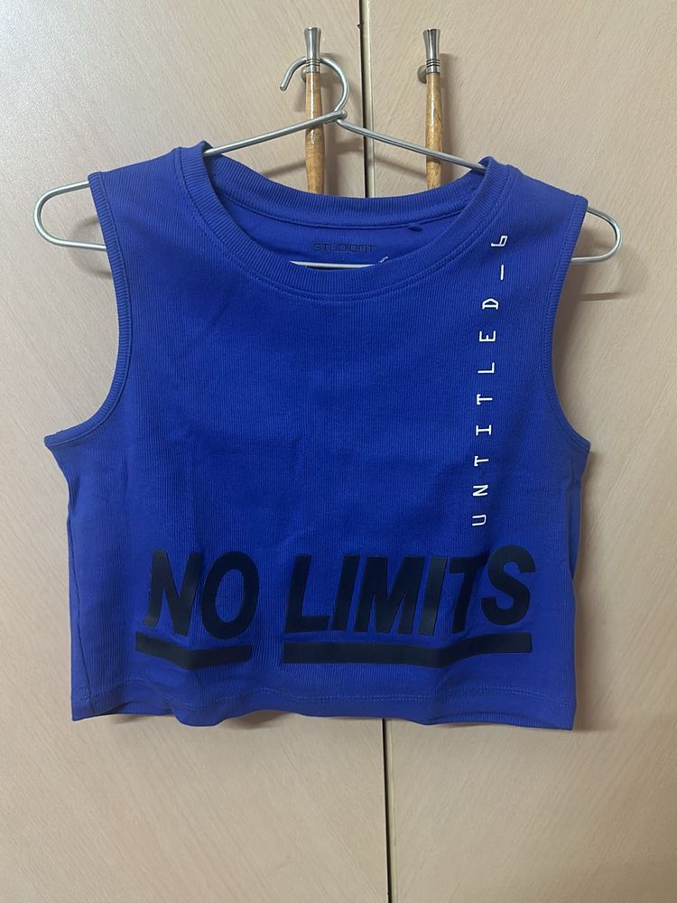 Violet Crop Top