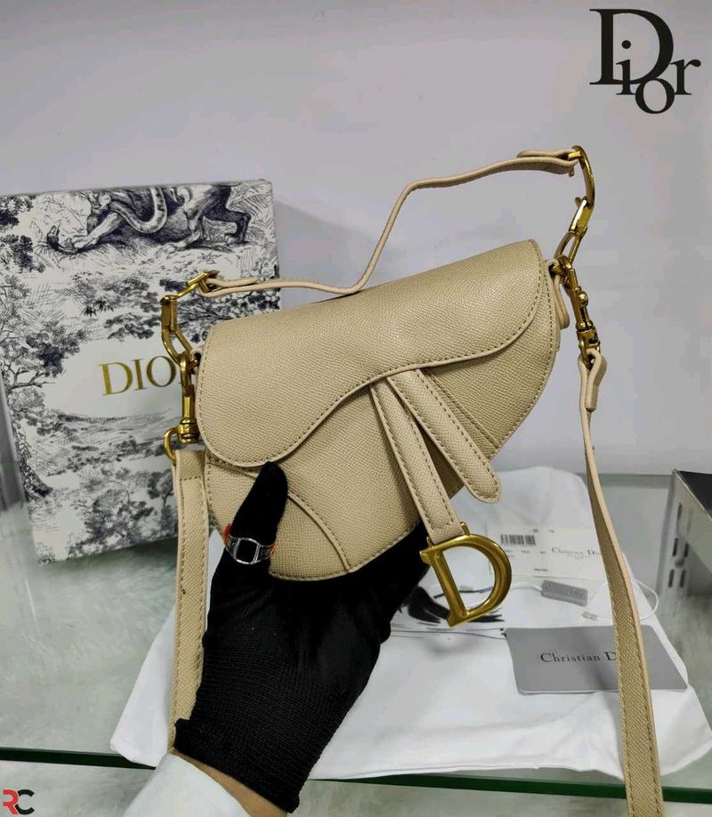 DIOR PLAIN SADDLE BAG PREMIUM WD BOX