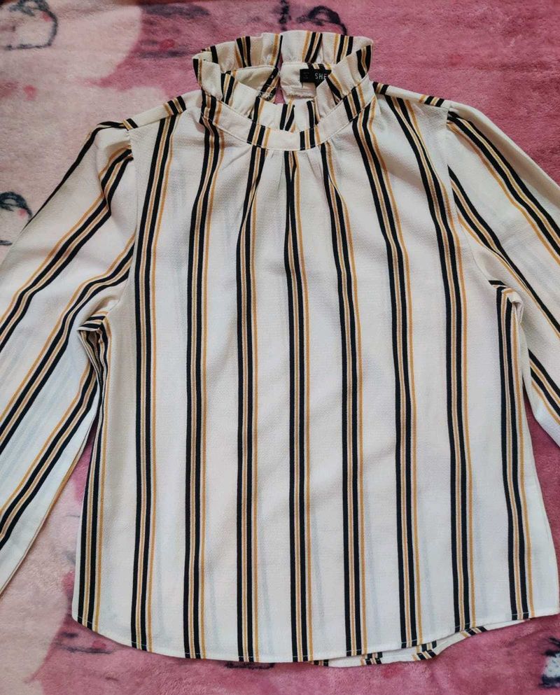 SHEIN White Formal Top