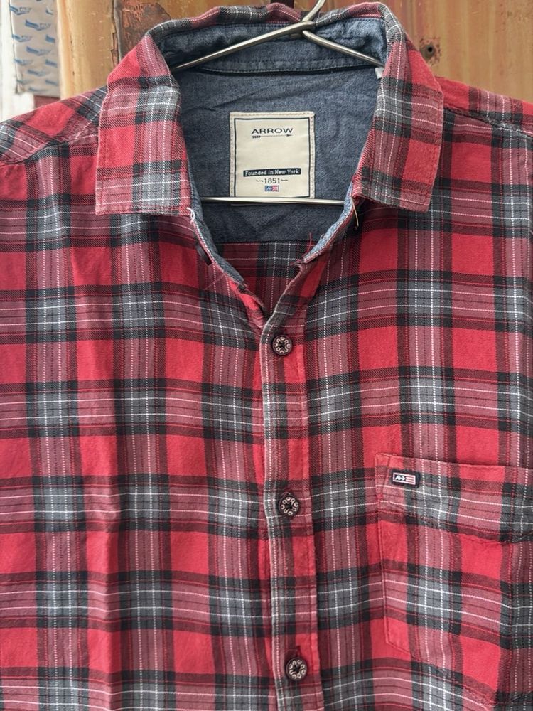 Arrow Red Plaid Shirt