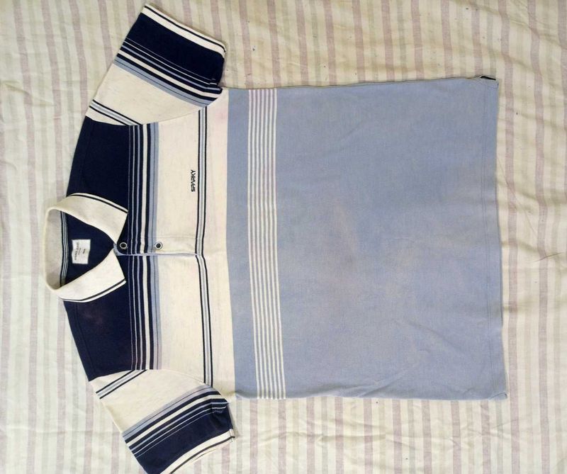 Vintage Sparky Striped Polo Shirt