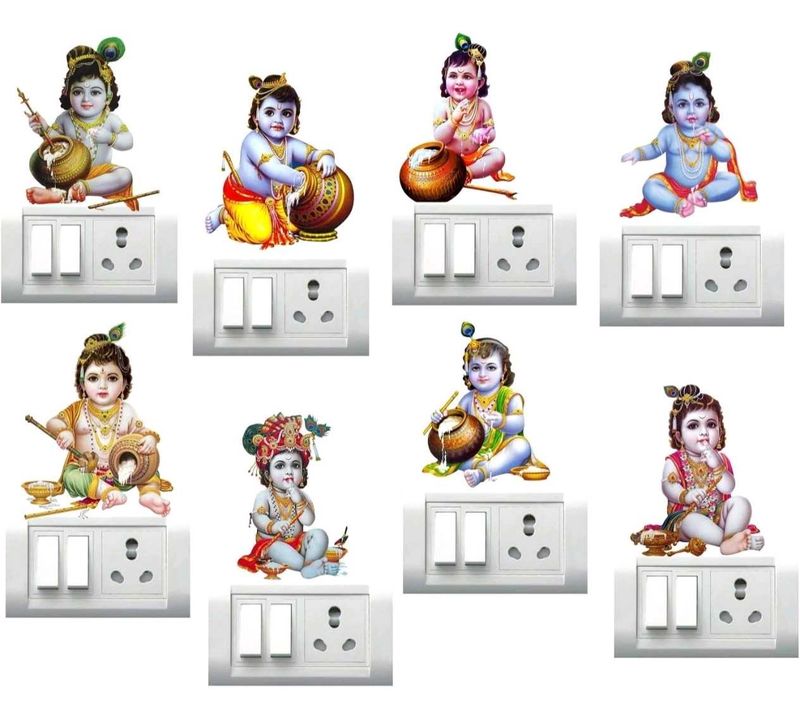🆕 Krishna Switchboard Stickers
