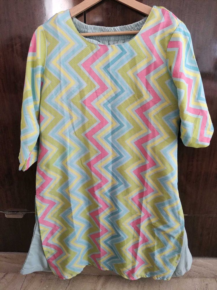 Stylish Printed Kurta Pant set