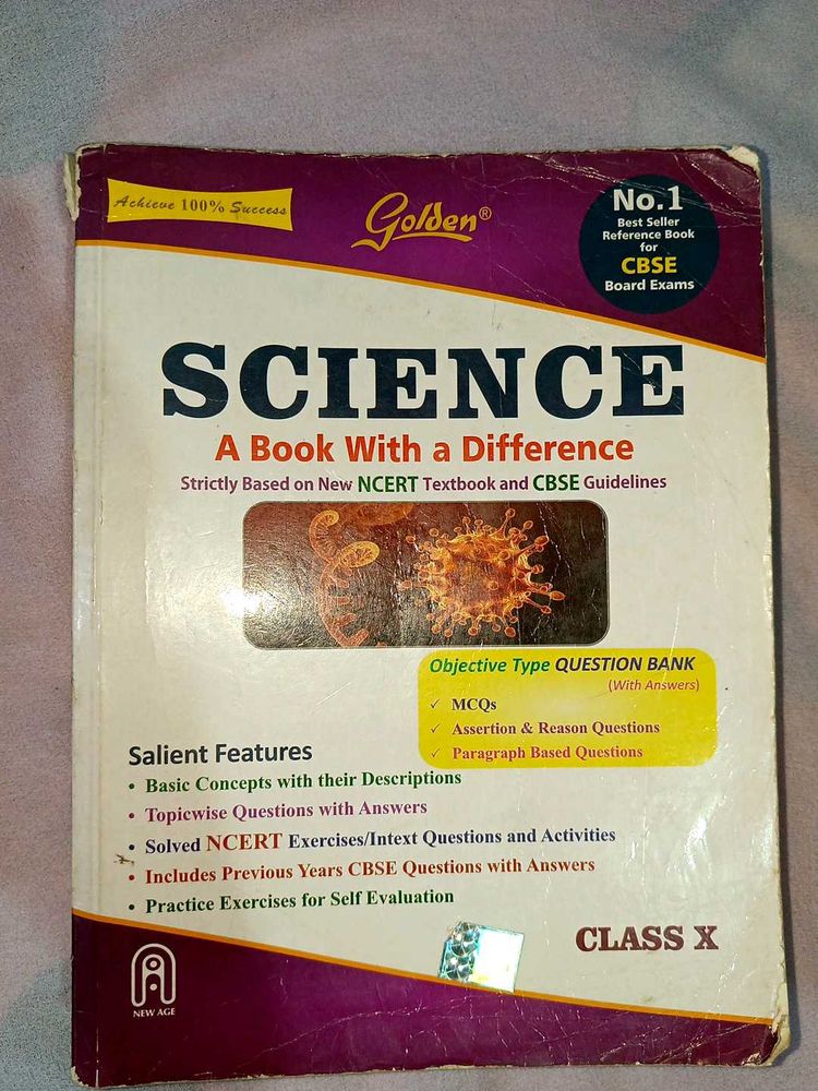 Golden Science Textbook  Class X
