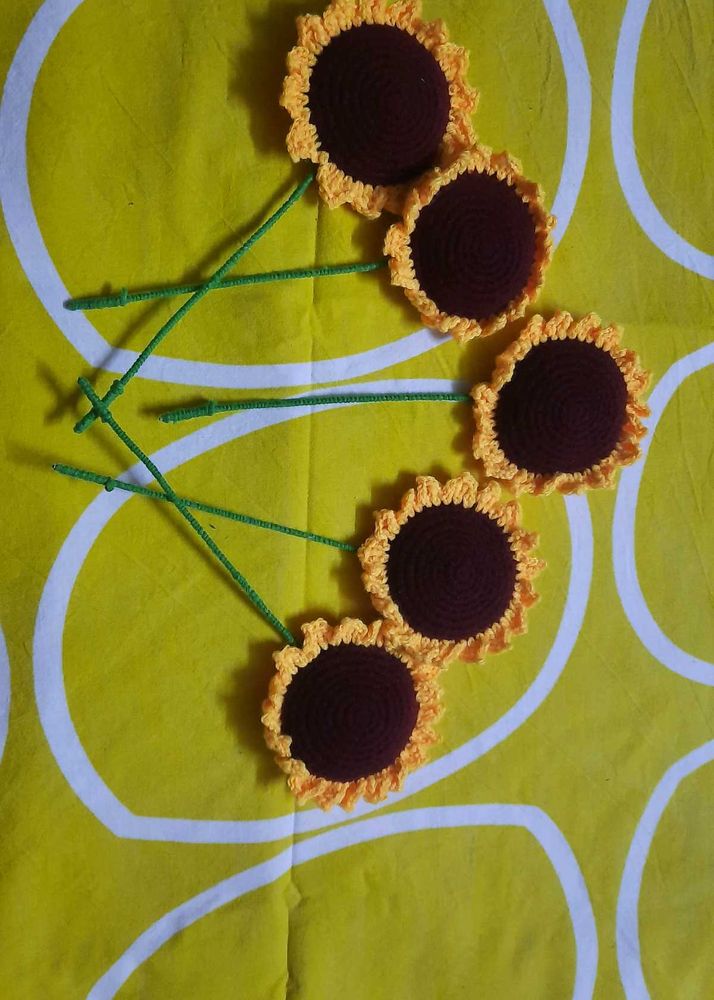 Crochet Sunflower