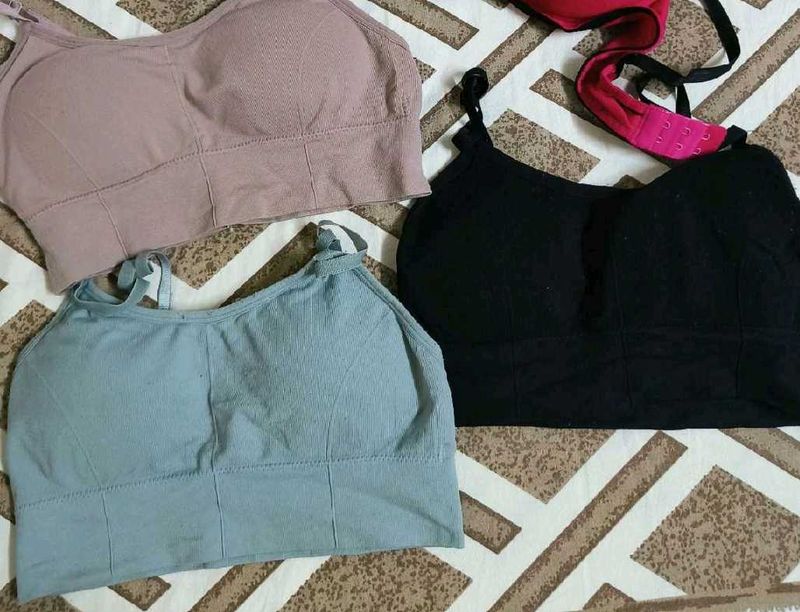 Comfy padded tshirt Bra Bundle