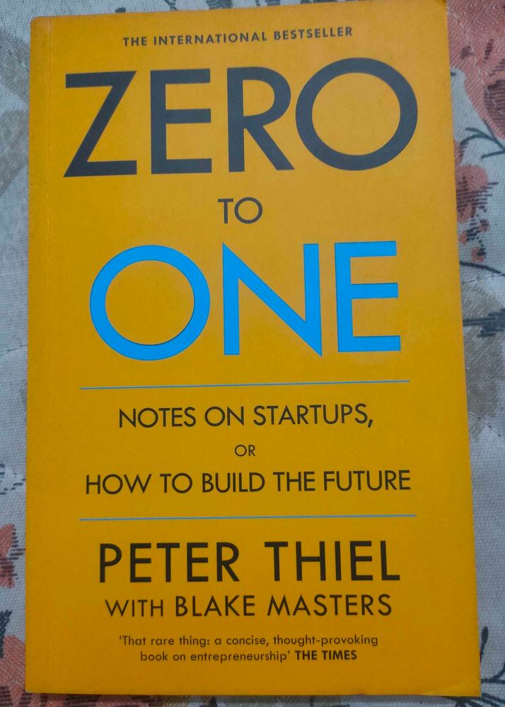 ZERO TO ONE