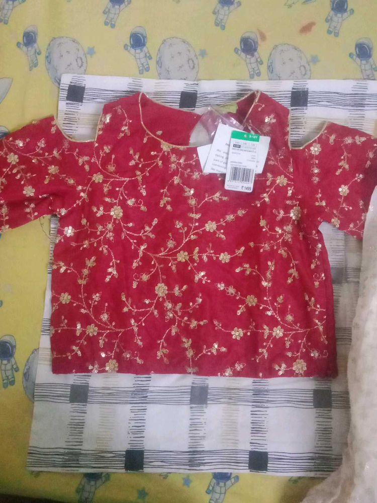 Lehenga Choli For 8 Year Girls