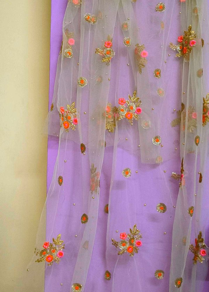 Floral Duppata