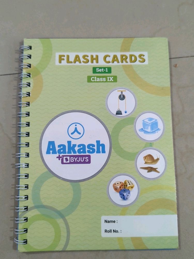 Aakash Class 9 Flash Card