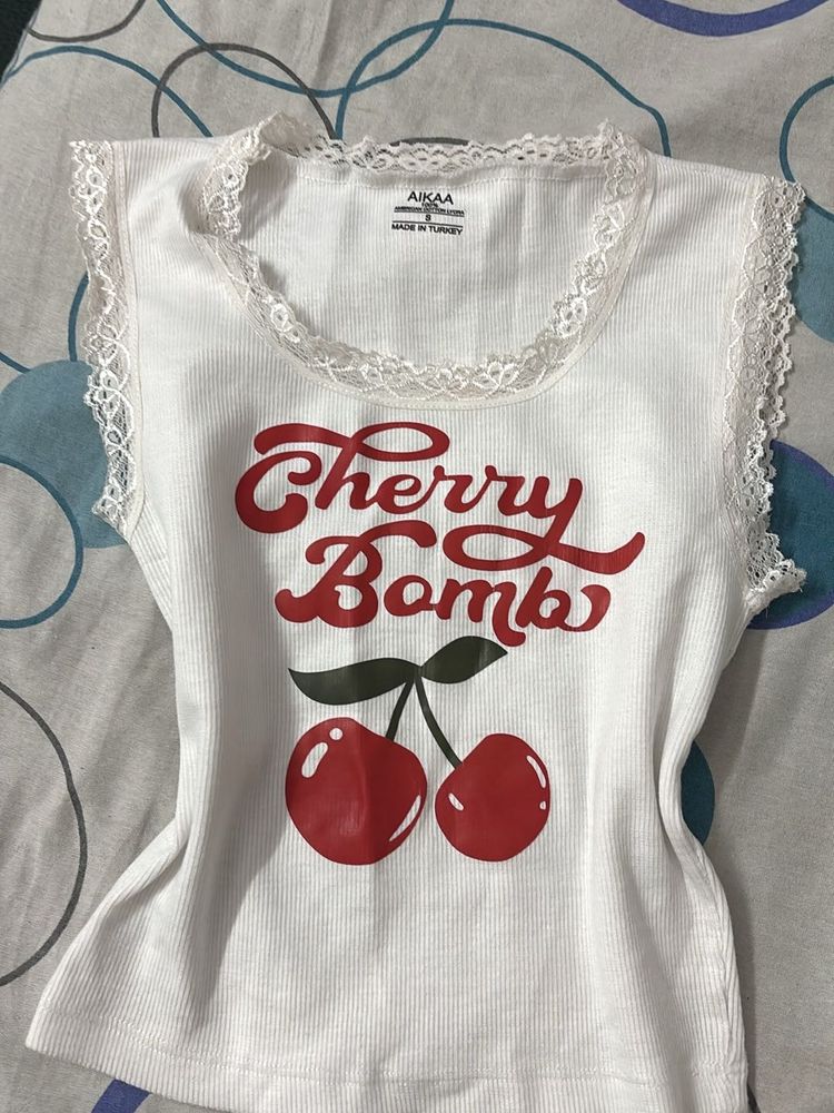 Cherry Bomb Graphic Tee