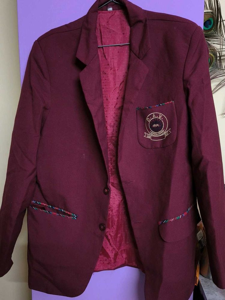 Maroon Blazer