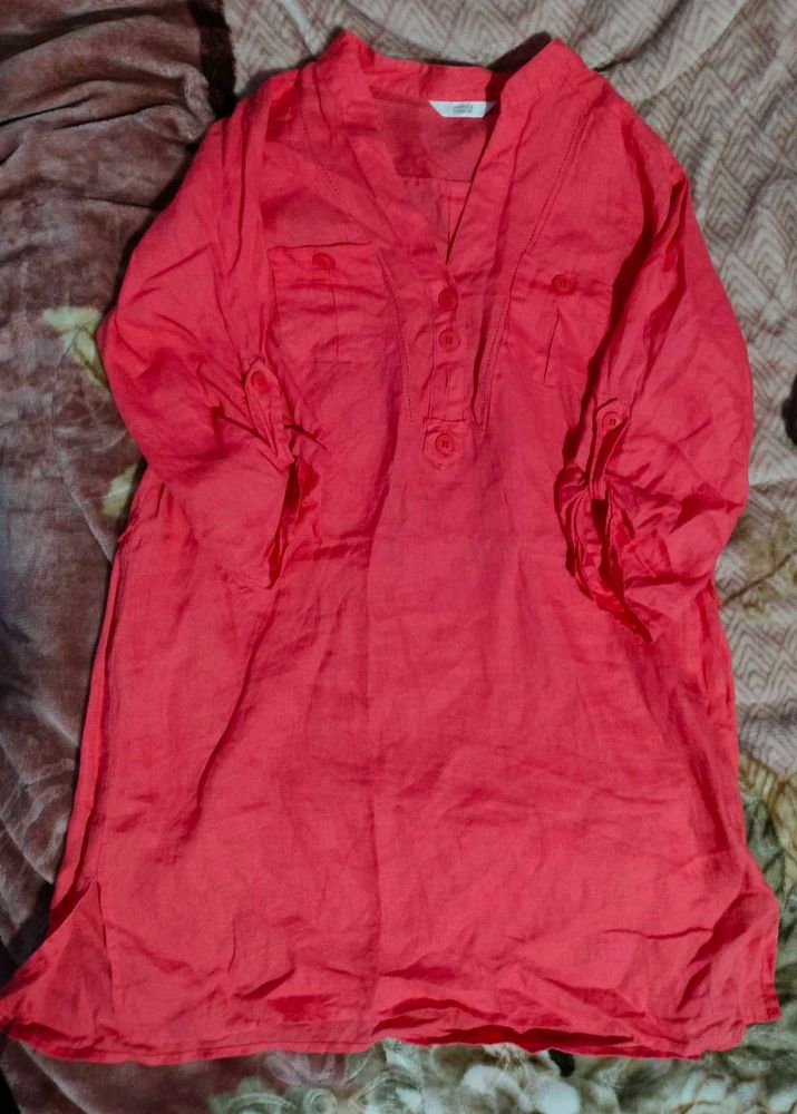 Pink Kurti/ Camesh TYPE For Both Man And Women