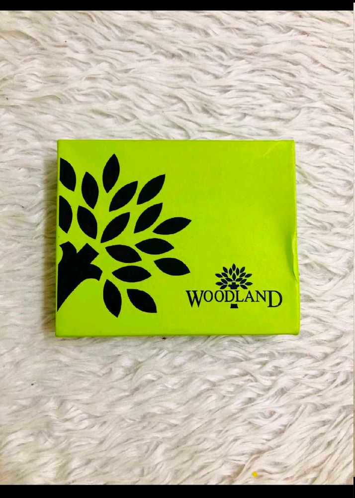Woodland Black Leather Wallet