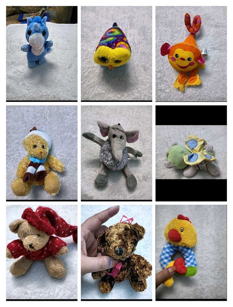 9 Soft Toys Sell🎁💙