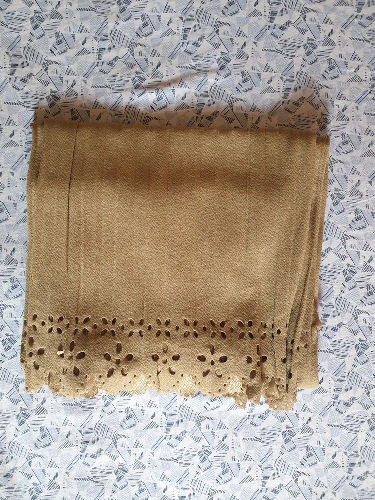 Women Beige Color Wide Leg Elastic Plazo