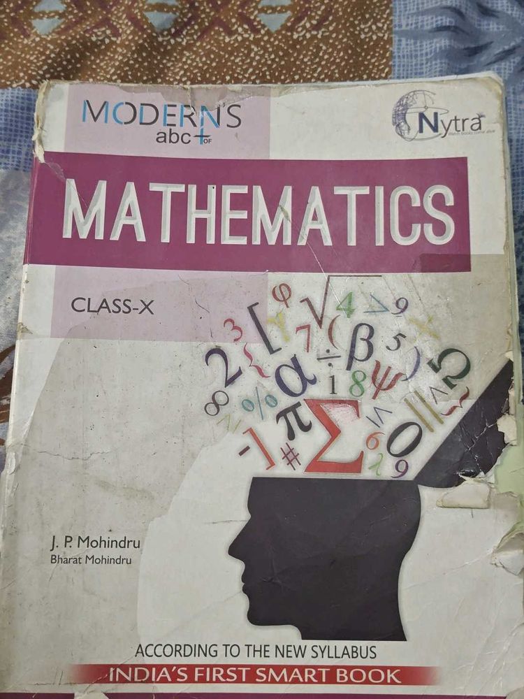 Class X Mathematics Textbook