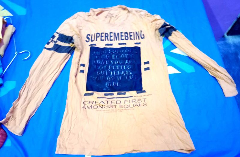 Graphic Print Long Sleeve Tee