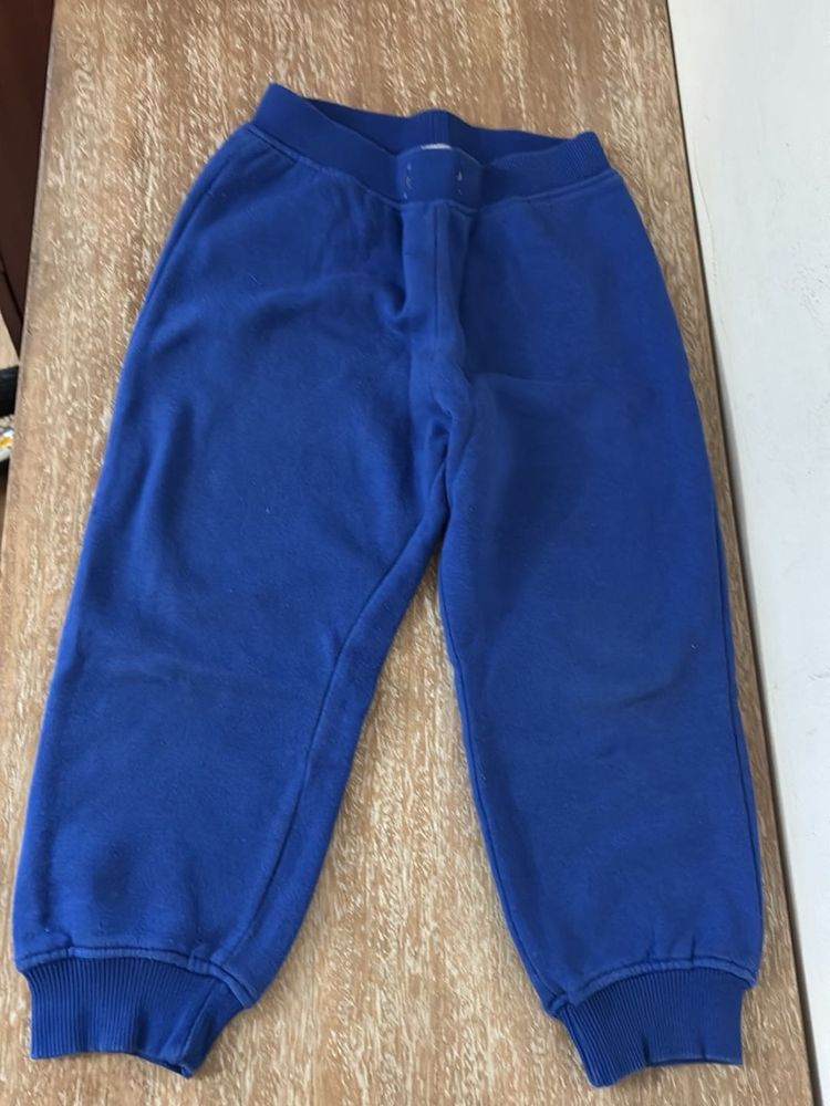 Kids Blue Joggers Fleece