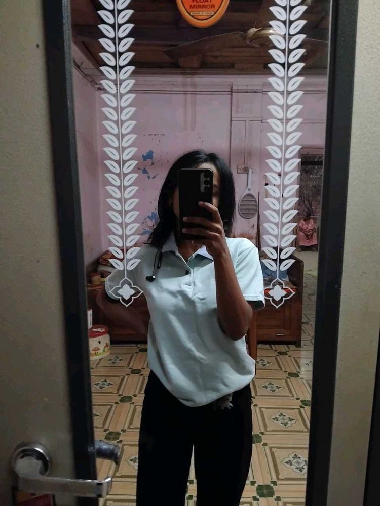 Cute Collared Tshirt