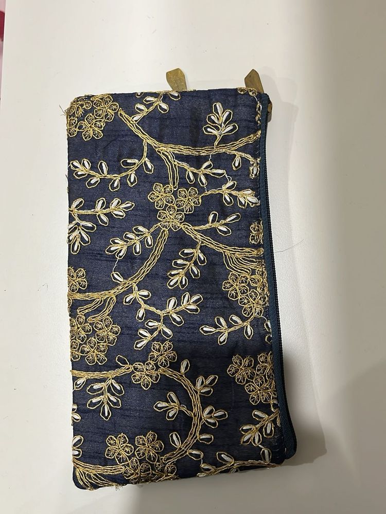 Embroidered Pouch