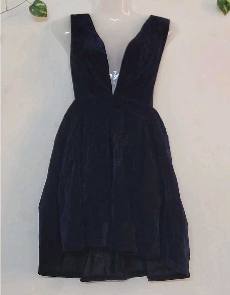 Blue Velvet Mini Dress🧿