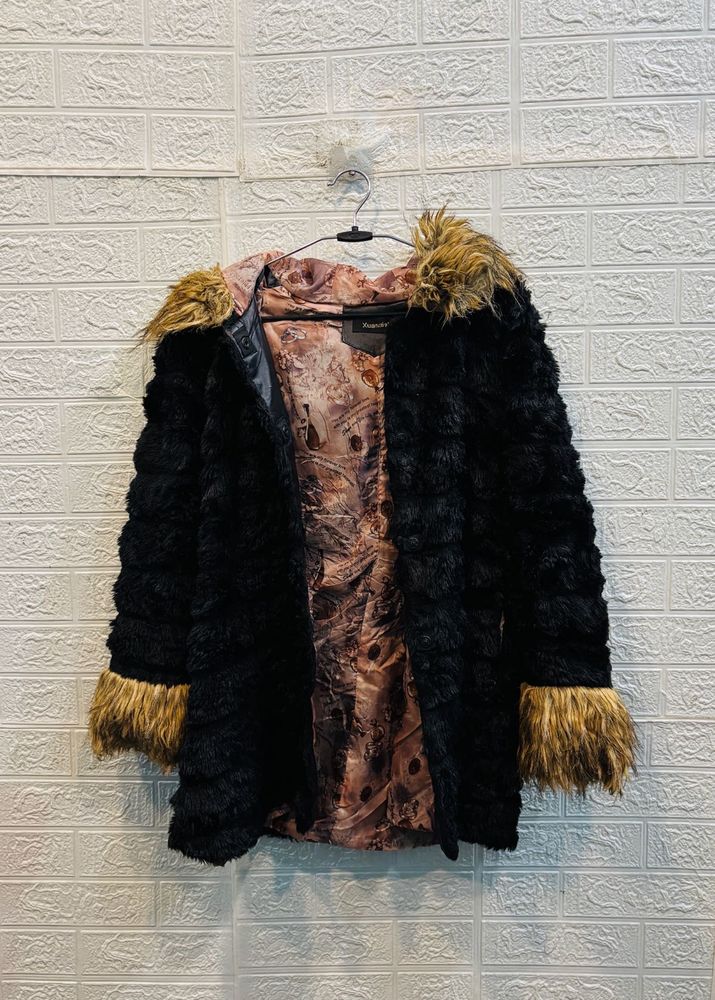 🇫🇷 Paris Imported Faux Fur Coat