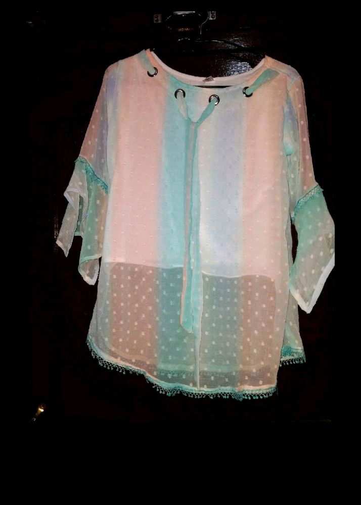 Multi Colour Top For Girls Or Women