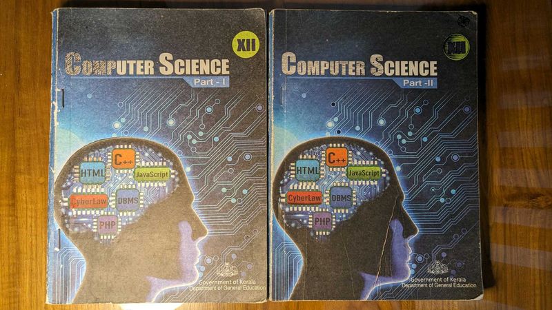 Kerala SCERT 12th Std Computer Science Part 1&amp;2
