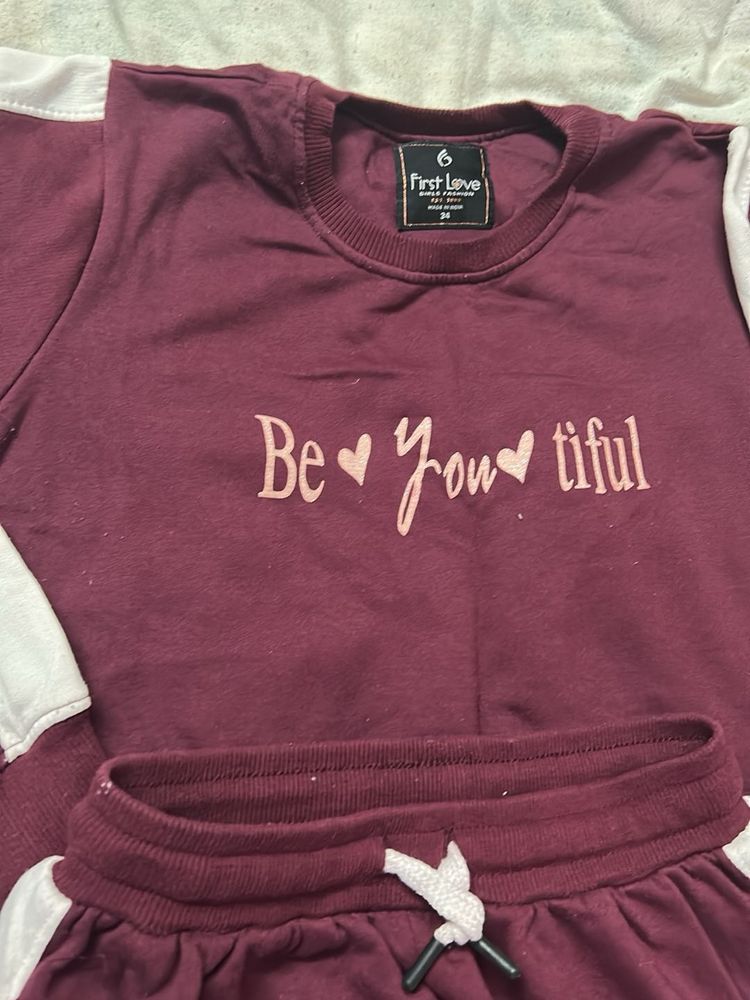 Cute 'Be-You-tiful' Kids Outfit winters