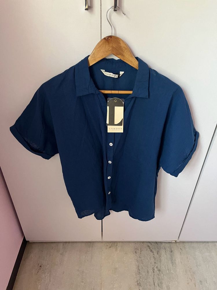 New With Tag Lamora Linen Shirt