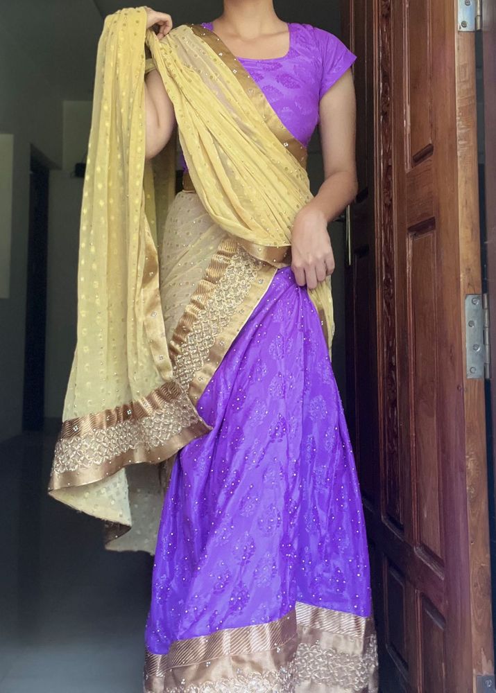 price drop !! ❤️Premium Lavender Lehanga