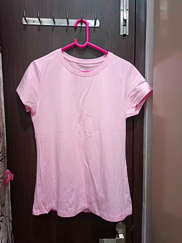 Baby Pink Tshirt Women
