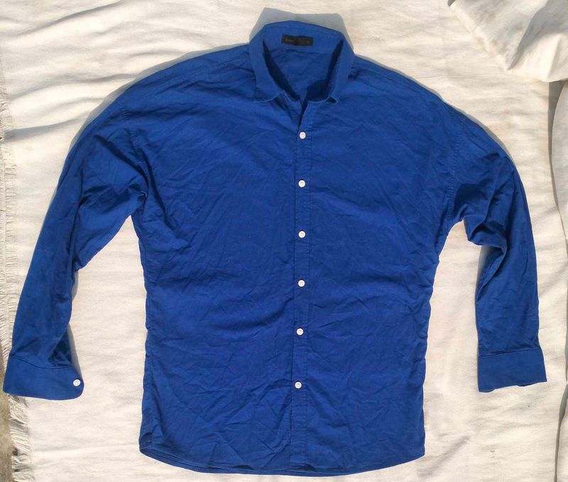 Blue Long Sleeve Shirt