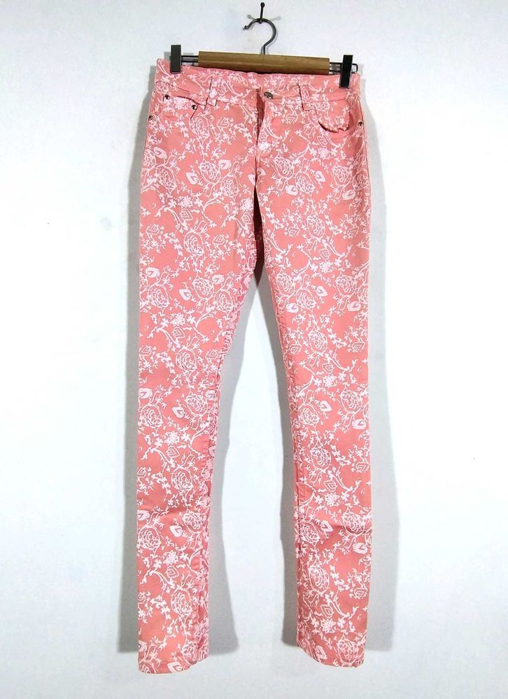Peach Printed Pant (Women&#39;s)