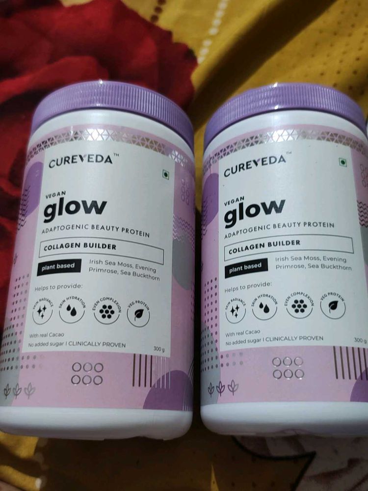 Cureveda Vegan Glow Protein Buy 1Get1