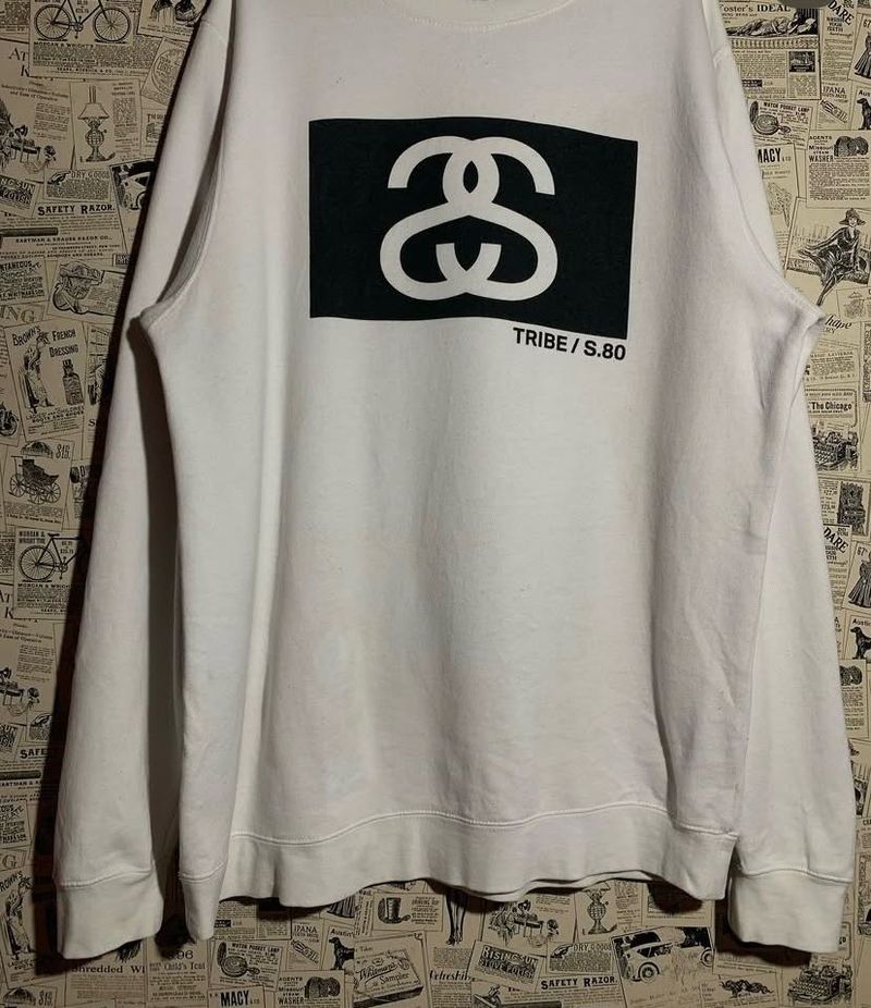 Stussy Tribe S.80 Crewneck Sweatshirt