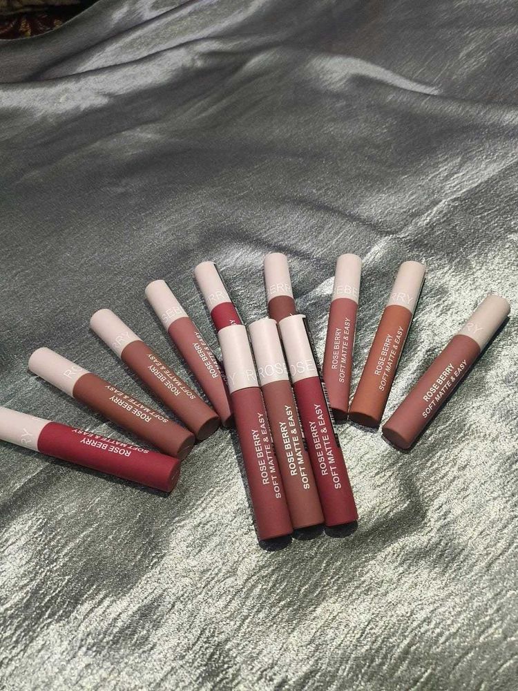 Rose Berry Matte Lipsticks