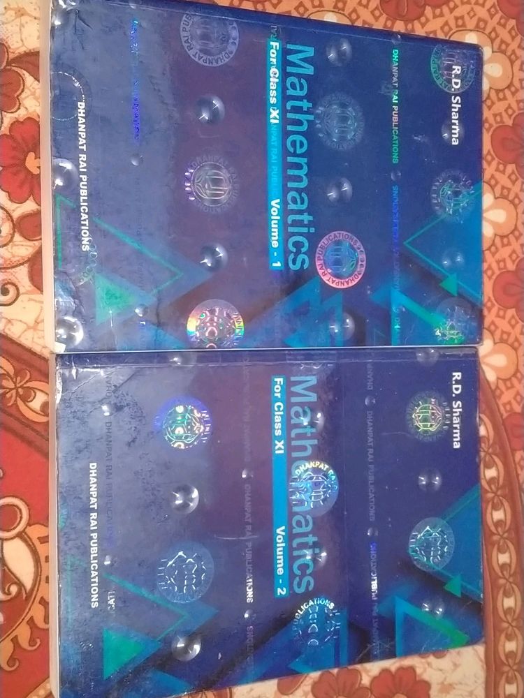 RD Sharma mathematics for class 11 volume 1&amp;2