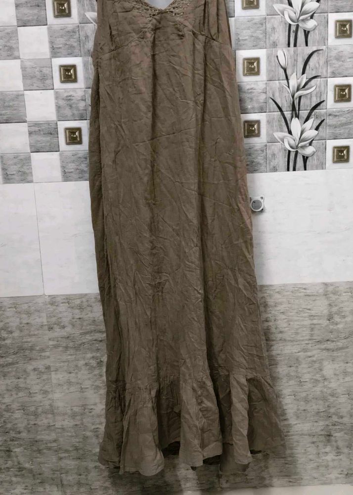 Elegant Maxi Slip Dress