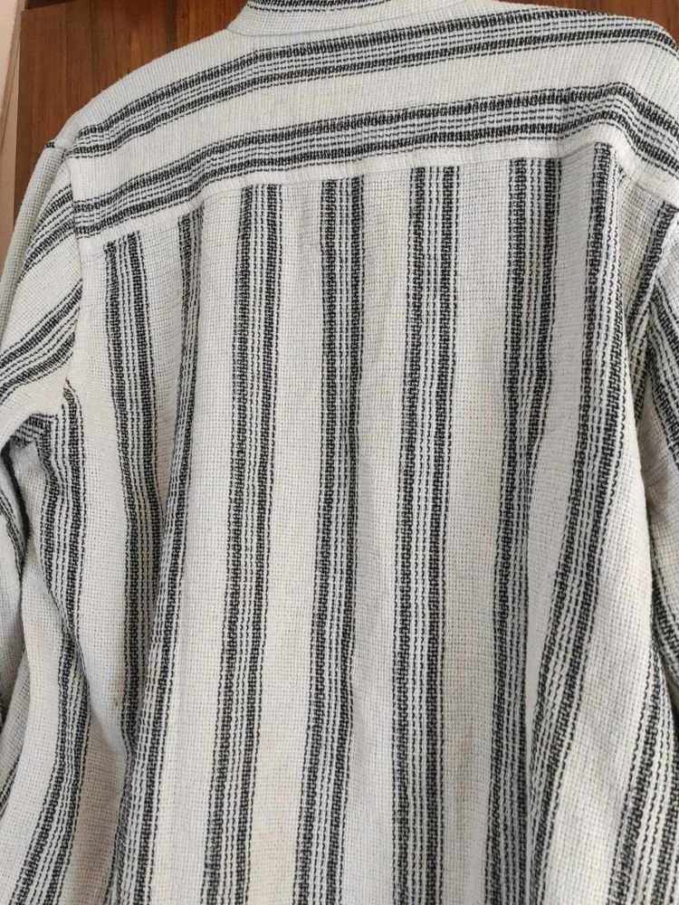 Zudio Striped Button-Down Shirt Branded