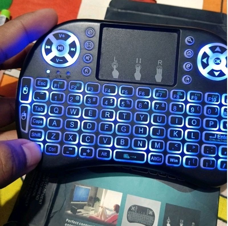 MINI RGB Keyboard With Mouse Pad