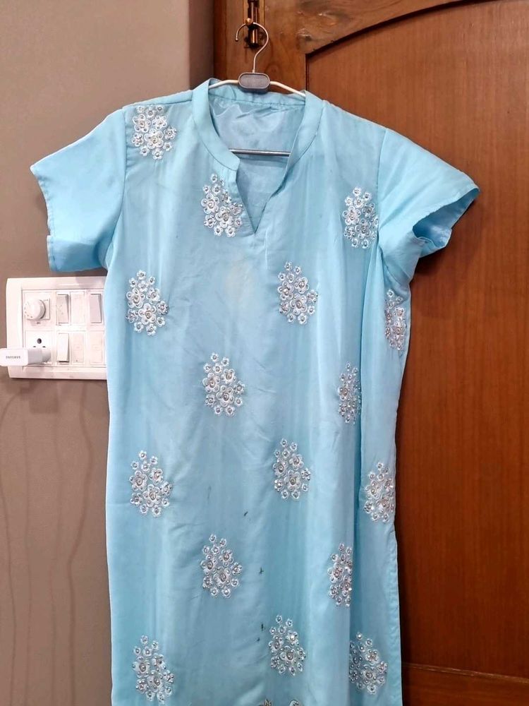 Elegant Blue Kurta