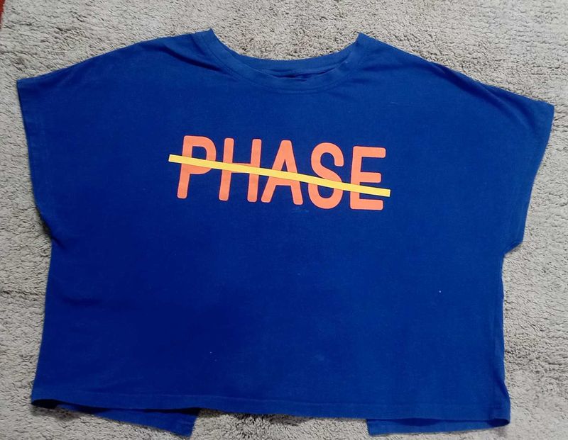 Blue &amp; Yellow Graphic Tee