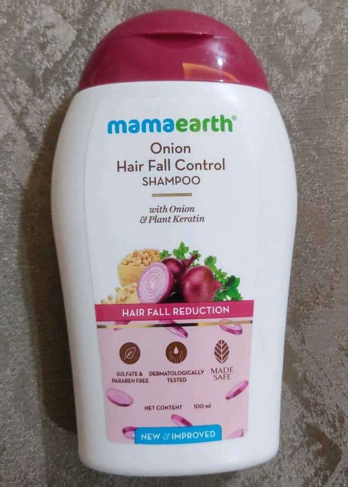 Mamaearth Onion Hair Fall Control Shampoo