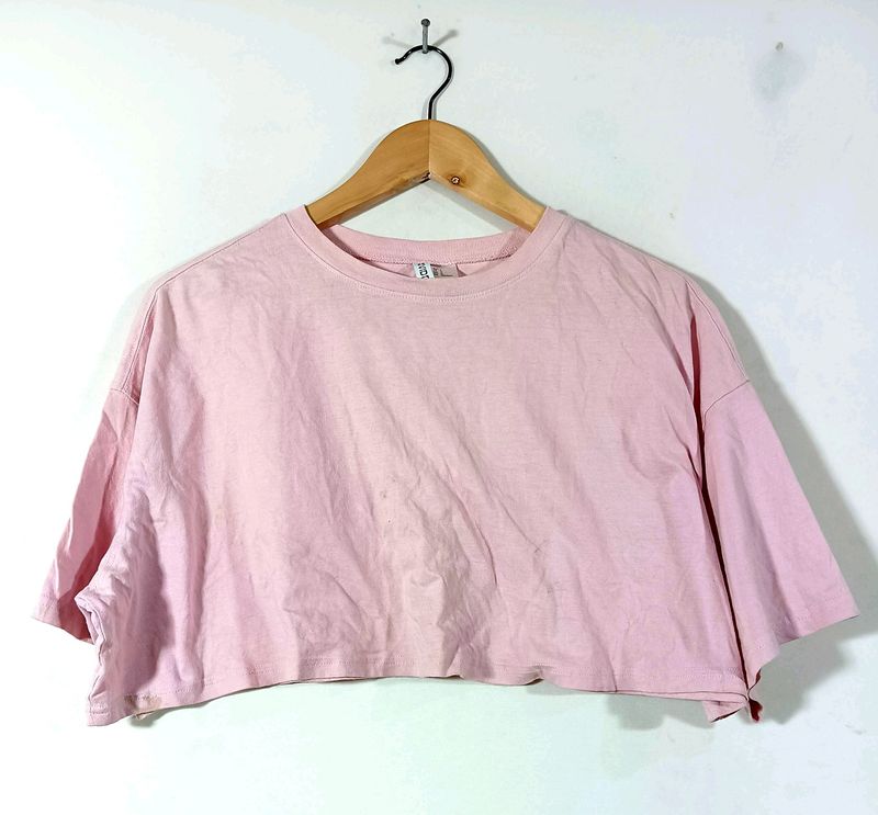 Pink Crop Top (Women)