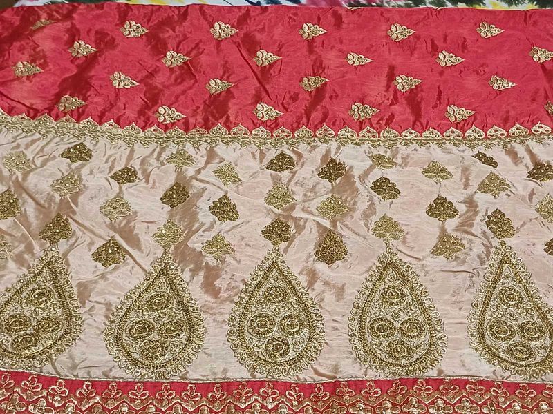 Embroidered saree