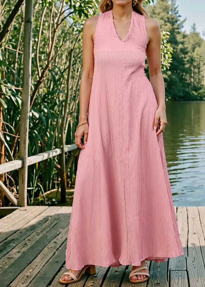Pink Maxi Dress